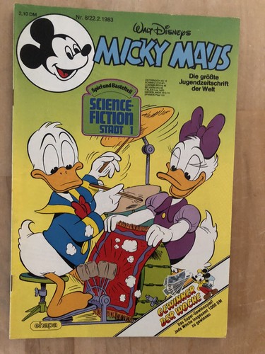 Micky maus 1983 mit beilage - micky,