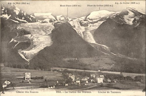 Bossons mont blanc - bossons,