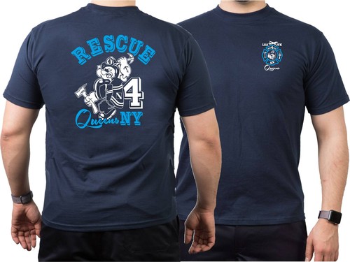 Shirt navy rescue 4 - navy,, queens