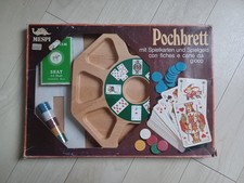 Vintage MESPI Pochbrett – Holzspiel aus den 1970ern | OVP & unbespielt | Sammler