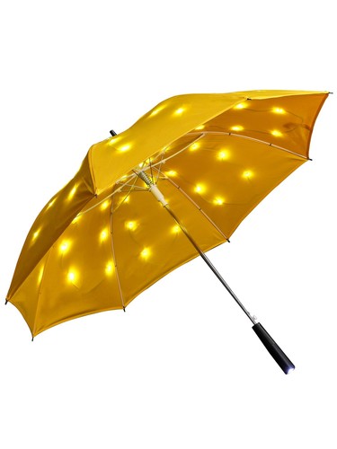 Leuchtender led regenschirm - leuchtender,