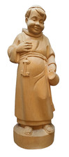 Holzfigur handgeschnitzt
