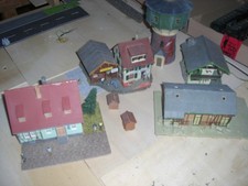 Konvolut H0 Gebäude für die Modelleisenbahn