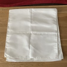 Satinschal Stola Schal Hochzeit Braut Abendkleid Überwurf Weiß Glanz Damen 001