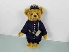 Steiff Tier TeddyBär 655654 Feuerwehr Bär 30cm. Top Zustand