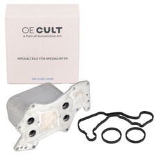 Ölkühler + Dichtung für AUDI A4 B8 A5 8T A6 C6 Q5 8RB Q7 4LB TOUAREG 2.7-3.0 TDI
