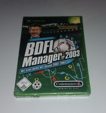 ** BDFL Manager 2003 (Xbox) "NEU & OVP" **