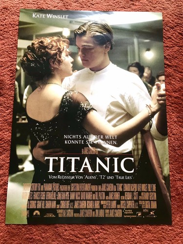 Titanic kinoplakat poster - kinoplakat,