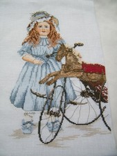 Kreuzstich Stickbild alte