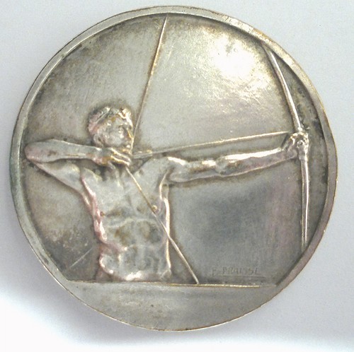 Große alte medaille - alte,
