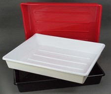 3x 50X60cm Foto Laborschalen