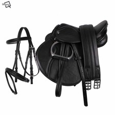 QHP Sattel mit Zubehör und