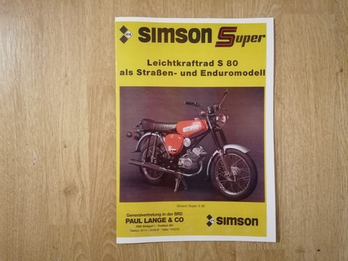 Simson super brd export - s,