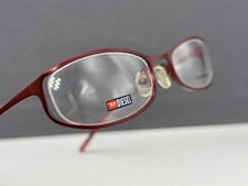 Diesel Brille Damen rot metall