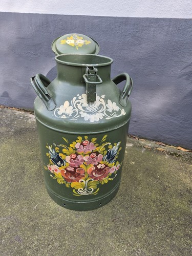 Große vintage milchkanne - große,