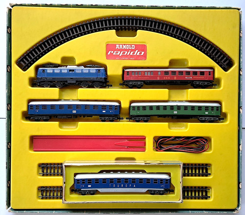Arnold zug set mit elektrolok - mit,