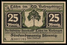 Notgeld Lähn i. Riesengeb