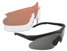 SwissEye Tactical Brille Raptor Schwarz
