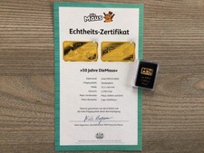 1/100 oz Goldbarren 999,9