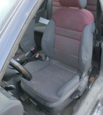 A3 8L Sitz Fahrersitz vorne links 2/3-Türer klappbar höhenverstellbar rot