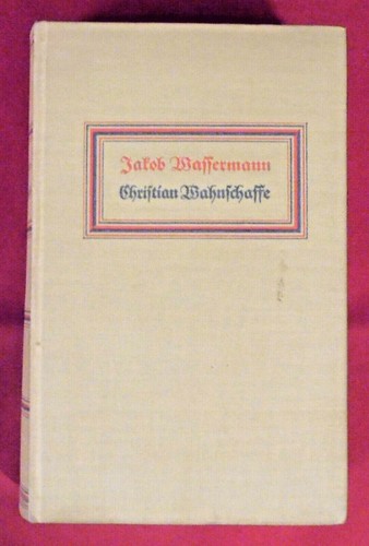 Jakob wassermann christian - jakob, ,