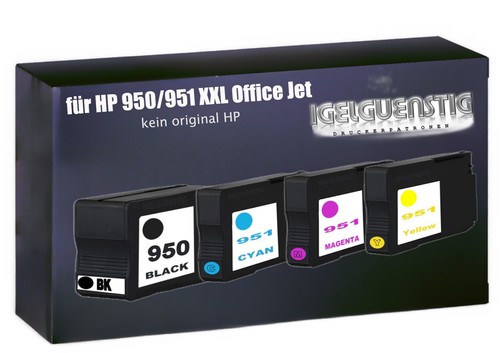 Patronen für 950xl 951xl - 4,