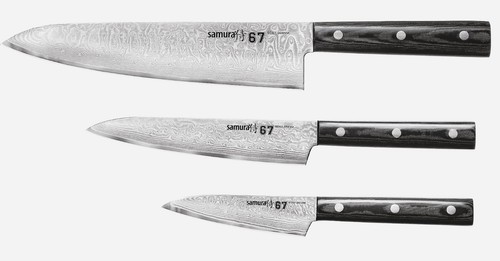 Samura damascus messerset - damascus,