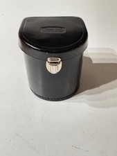 #T0207-Zeiss Ikon Voigtländer, Objektiv Köcher  lens case Tasche 6cmx 6cm