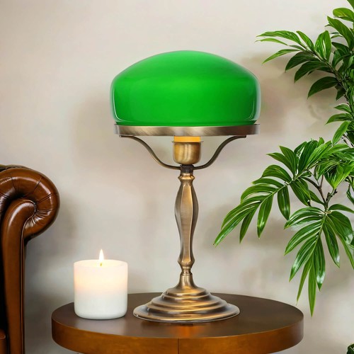 Tischleuchte bankerlampe - tischleuchte,