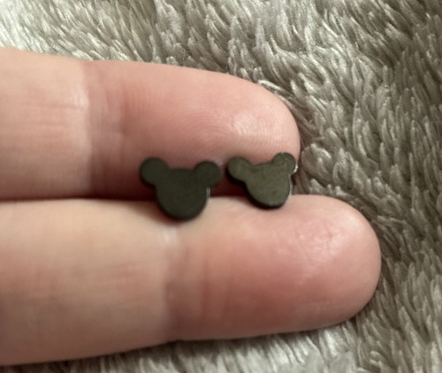Ohrstecker edelstahl schwarz - ohrstecker,