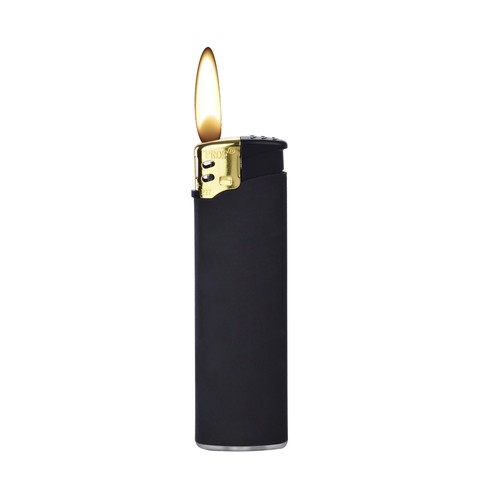 10x feuerzeug black rubber - rubber, /