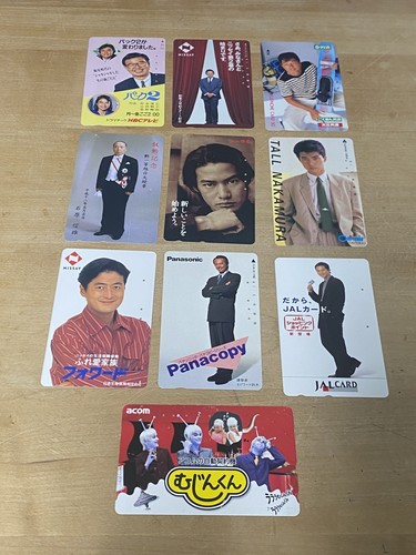 10x japan telefonkarten - 10x,