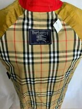 Original Luxus Burberry Mantel Trenchcoat Jacke British Gleenchic Karo L 38/40