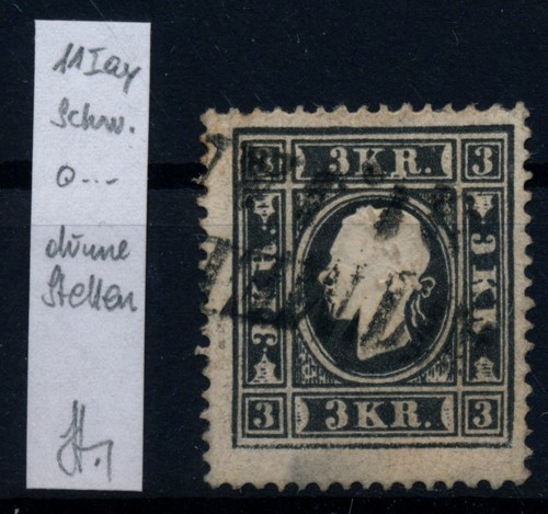 österreich 1858 3kr - 1858, 3kr,