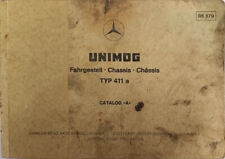 Mercedes Benz Unimog 411 a, Original Parts List,Teileliste,Lista Ricambi