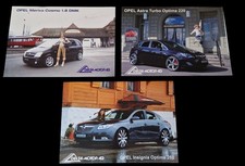 3x OPEL Insignia Meriva Astra