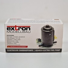 Extron Modellbau Kraftstoff-Pumpe 24V Elektrische Zahnradpumpe X2016 Pumpe