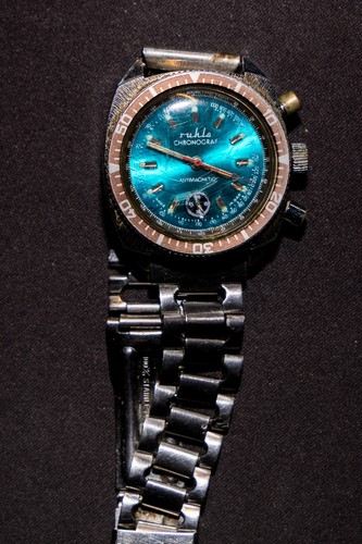 Vintage ruhla flyback diver - vintage,