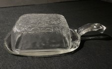 Antike Pressglas Butterdose