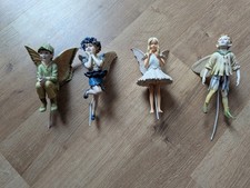4 Blumenstecker Elfen Figuren