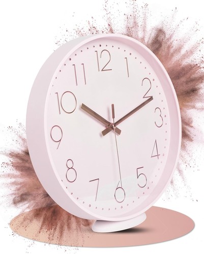 Wanduhr rosa zum - rosa,