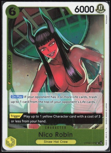 One piece ccg nico - nico, the