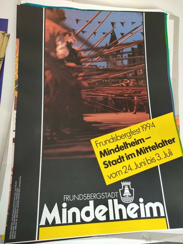 Plakat frundsbergfest 1994 - plakat,