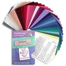 Stoff-Farbpass, 30 Farben