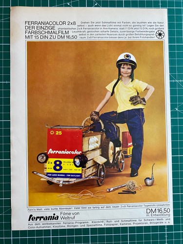 Ferrania filme farbschmalfilm - ferrania,