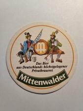 Bierdeckel Mittenwalder unbenutzt Sammler