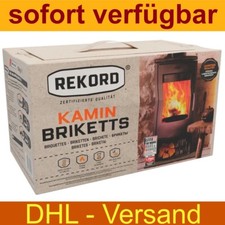 10 kg Kaminbriketts Kohlen Braunkohle Briketts Kamin Ofen Heizung Rekord Kohle