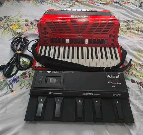 Roland 120 bass akkordeon - roland,