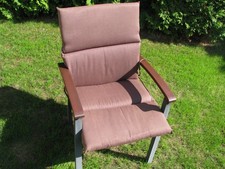 Livarno Home Stapelstuhl, Valencia, PE Rattangeflecht, braunschwarz Selbstabholu