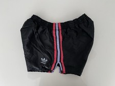 Adidas Vintage Nylon Glanz Shorts Gr. M D5 Schwarz Pink L Sprinter Shiny Gay 90s